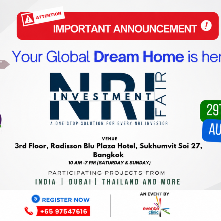 NRI Investment Fair Bangkok 2026